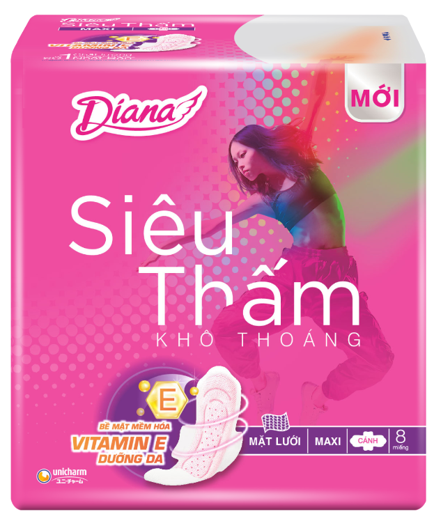 Diana Siêu Thấm Maxi Cánh